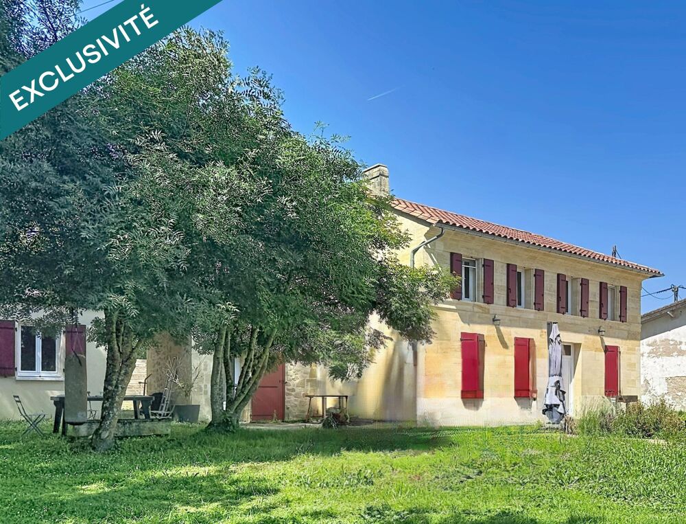 Maison en pierre & dépendance aménageable