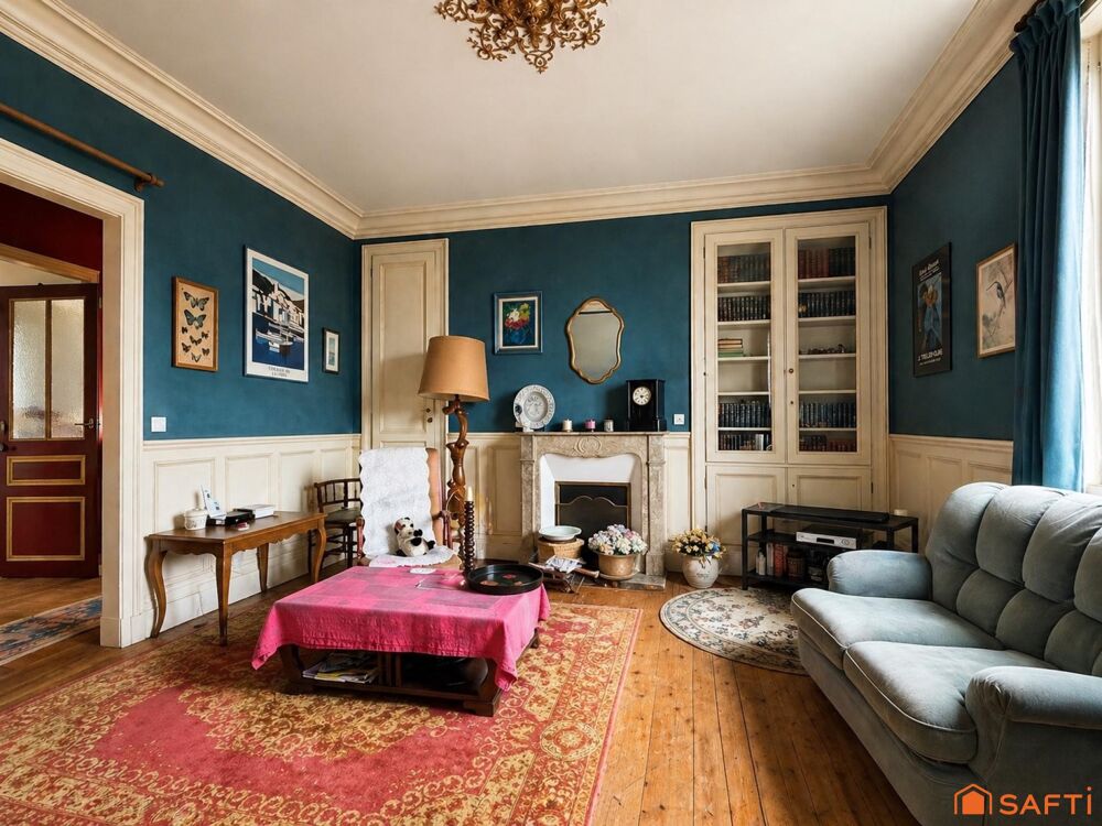 Appartement 2 chambres + greniers.