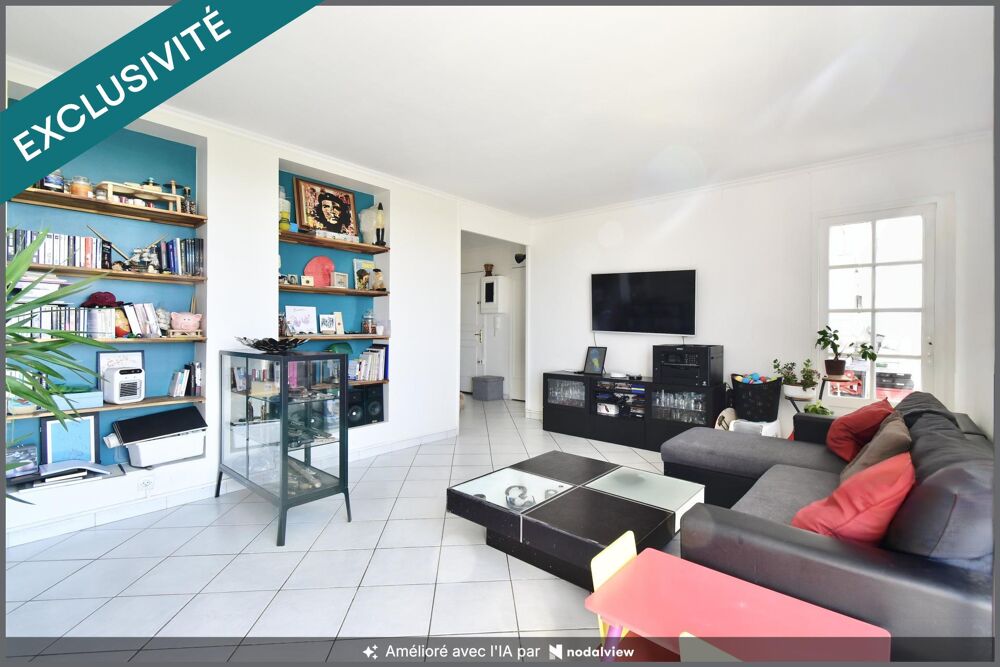 Appartement 3 pièces lumineux, proche toutes commodités