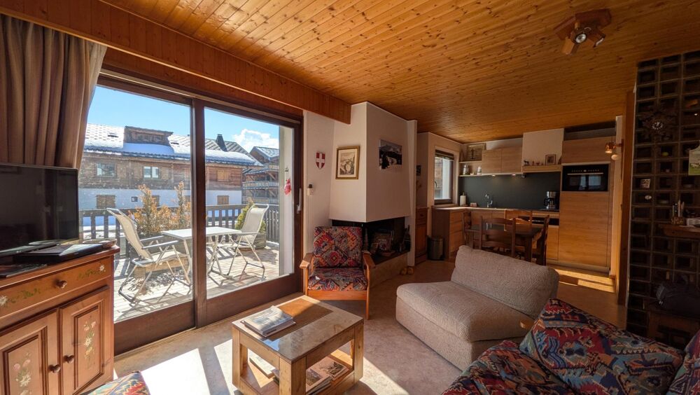 Appartement 2 pièces avec terrasse 15 m2 en plein centre de la station des Gets