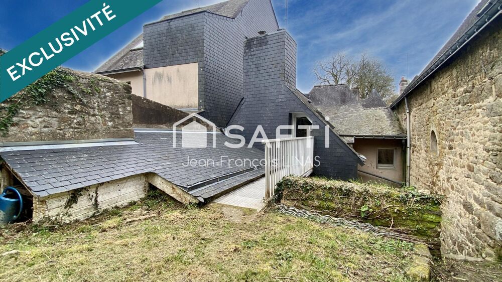 Vente Maison Immeuble avec 3 T2 et un jardin clos au cœur de St Goustan et à 350m du centre-ville Auray