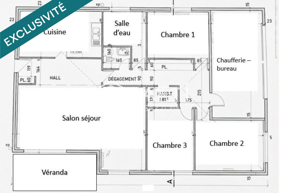 Maison de plain-pied - au calme - 2 garages