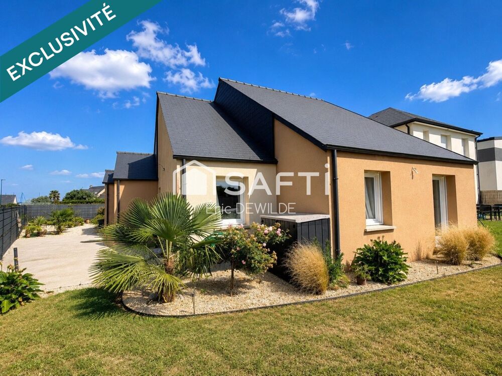 Saint-Martin-des-Champs, maison de plain-pied de 2019, RT 2012