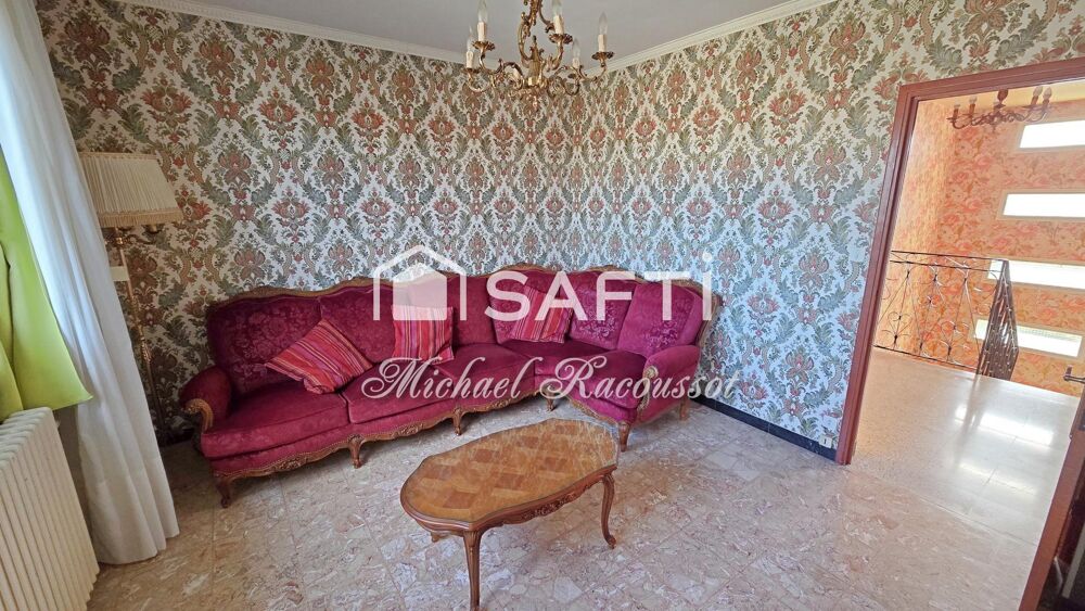 BLANZY  Maison familiale de 165 m² sur un terrain de 1 398 m²