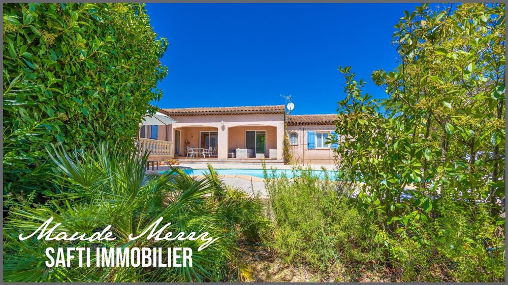 Vente Maison Villa de plain-pied d'environ 115 m2 - studio indépendant de 20 m2 - double garage de 40 m2 - piscine - terrain plat et clôturé Gareoult