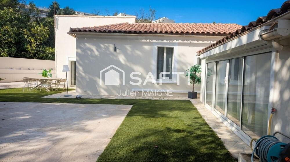 Vente Maison Plain-pied de 108 m² au calme absolu : 4 chambres, cuisine d'été et 530 m² de terrain, sans aucun travaux Toulon