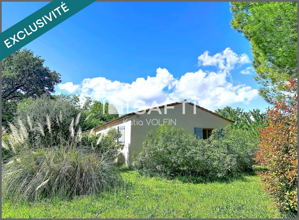 Vente Maison Maison T5 de plain pied avec piscine sur 2750m2 La bouilladisse