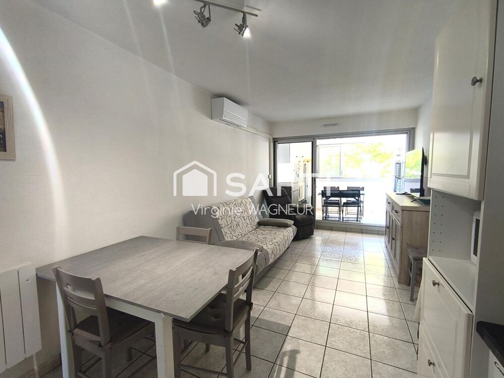 Vente Appartement T3 climatisé en parfait état - Parking privé Cap d'agde