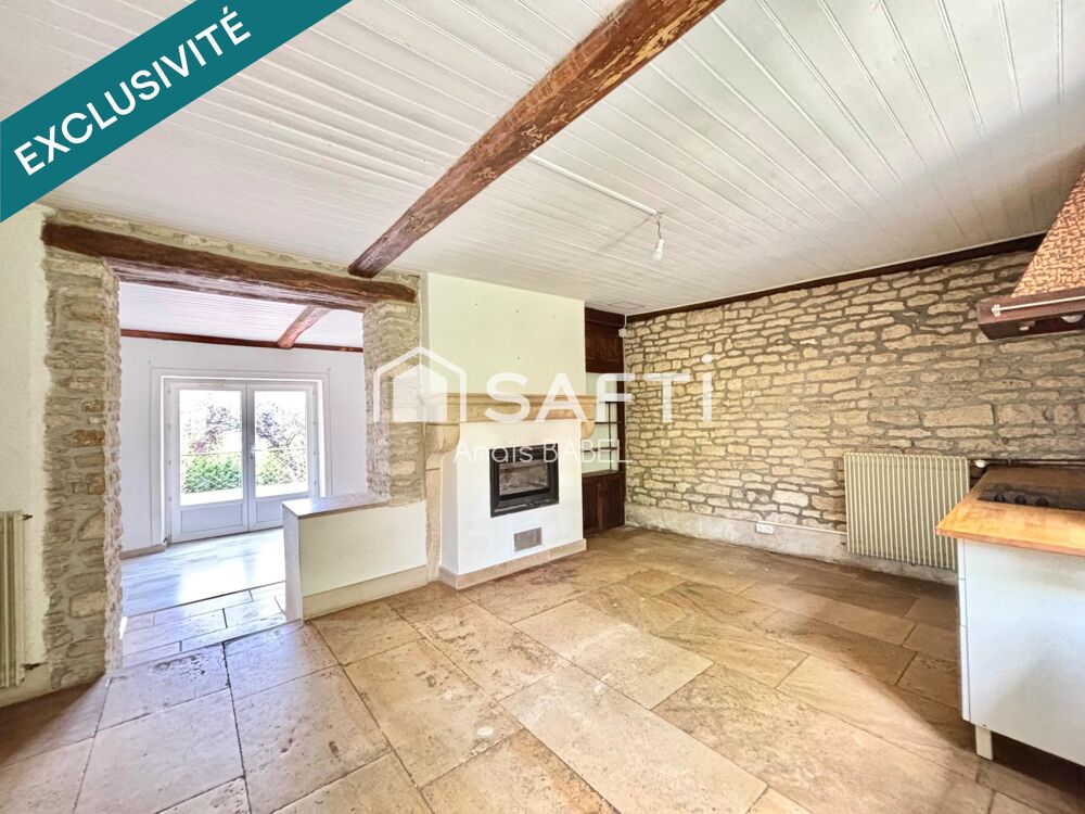 Coup de coeur assuré pour cette maison bourguignonne en pierre !