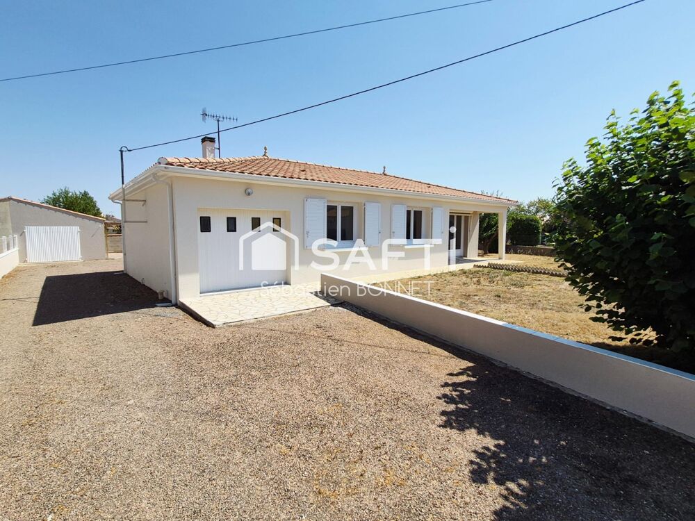 Maison de plain pied proche centre avec dépendances