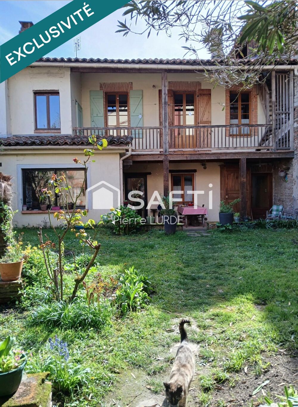 Vente Maison Toulousaine rénovée de 180 m2 avec jardin et garage Montauban