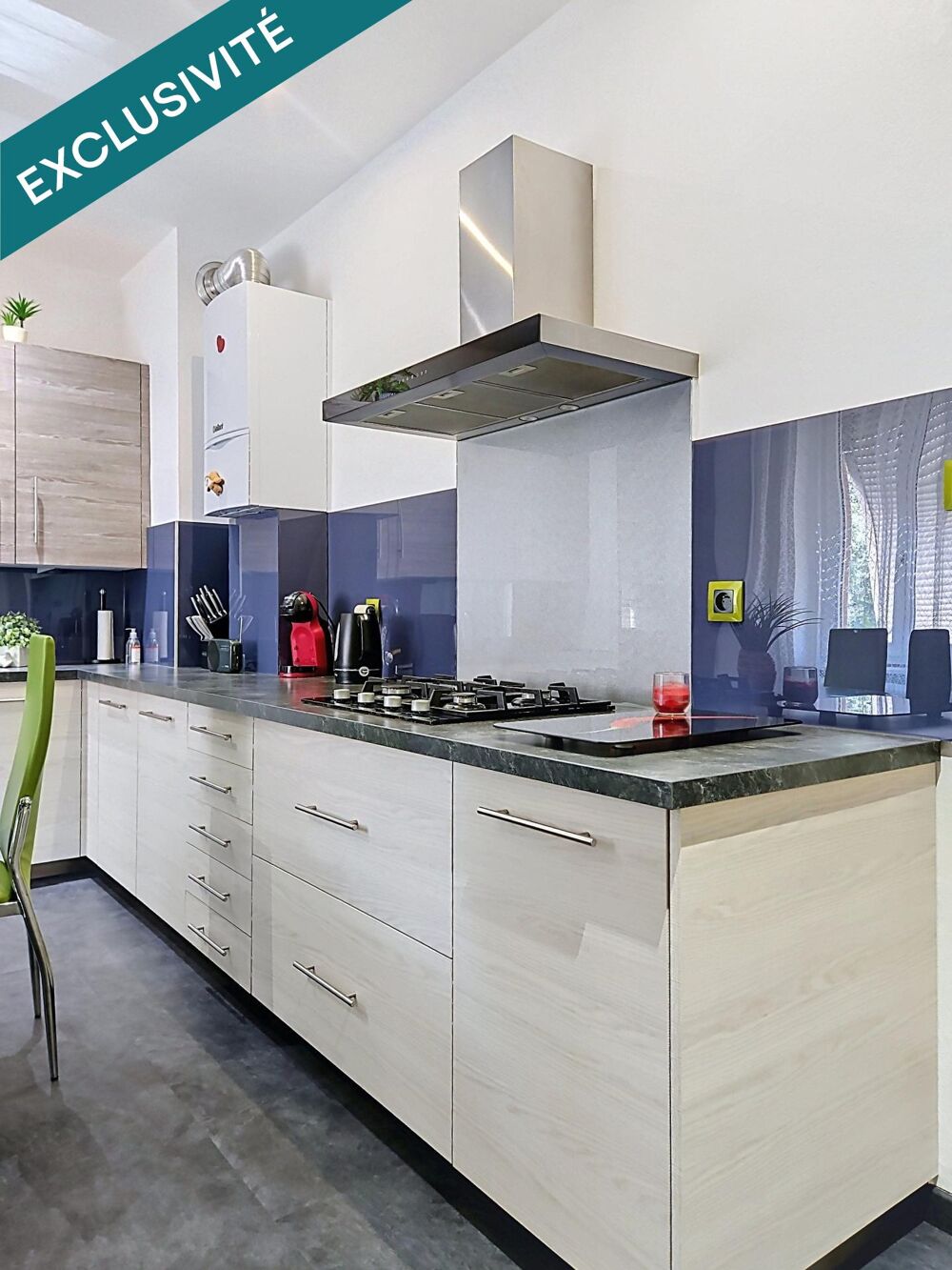Vente Appartement COLMAR – Spacieux appartement rénové de 102 m² avec cave, dépendances et stationnement Colmar