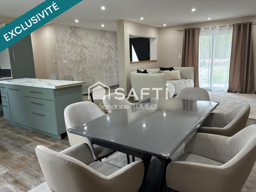 Maison contemporaine de plain-pied