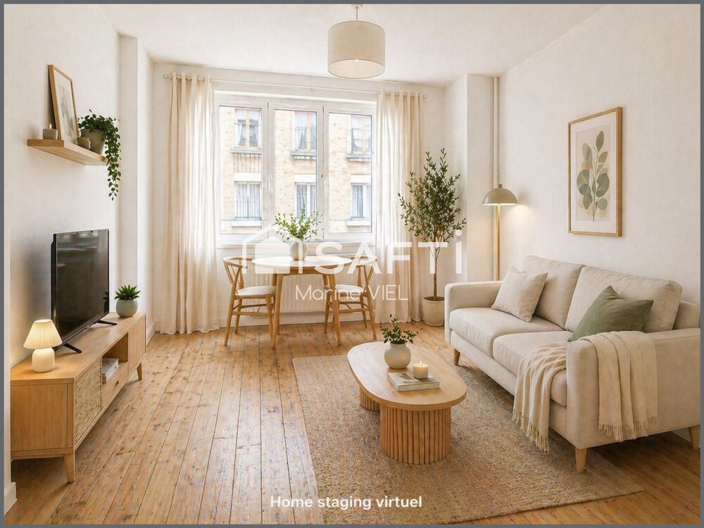 Vente Appartement 3 pièces au calme proche métro et commerces Clichy