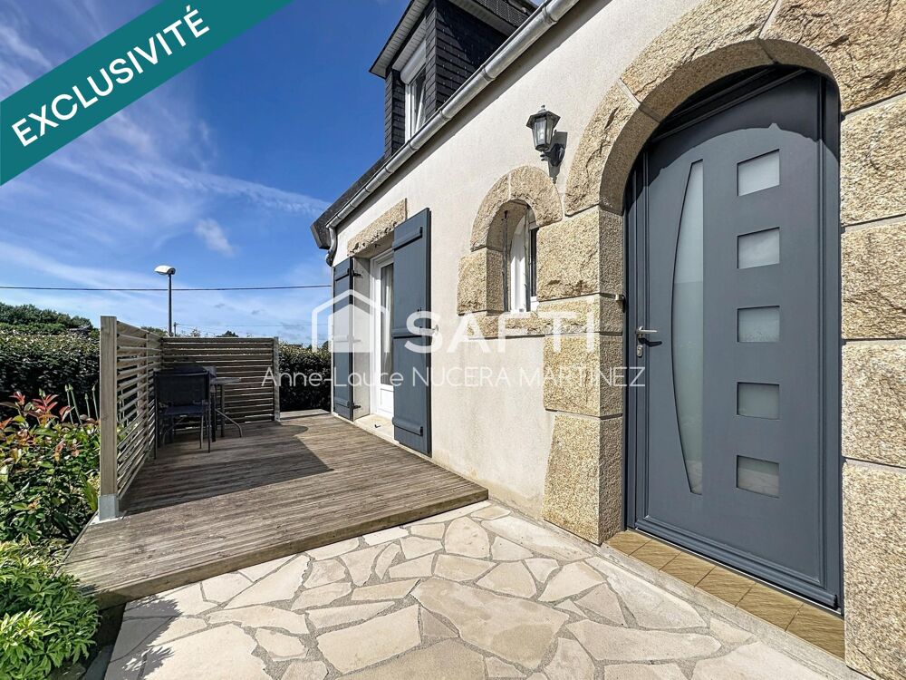 A vendre Maison 4 chambres sur sous-sol complet, Lannilis