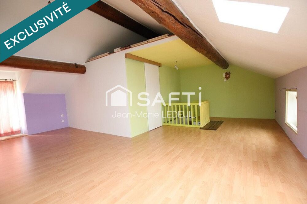 Maison de ville, 3 chambres, jardin, garage