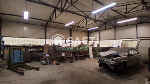   Local garage à vendre avec maison d'habitation 