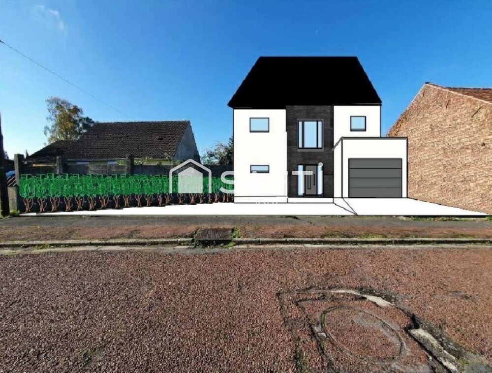 Vente Terrain Terrain viabilis� et born� avec permis de construire � Oignies Oignies