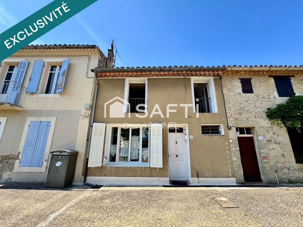 Maison de village, terrasse, sous-sol, garage,cour
