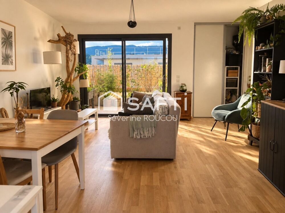 Élégant 2 pièces de 57 m² avec deux terrasses et vues dégagées à Divonne-les-Bains