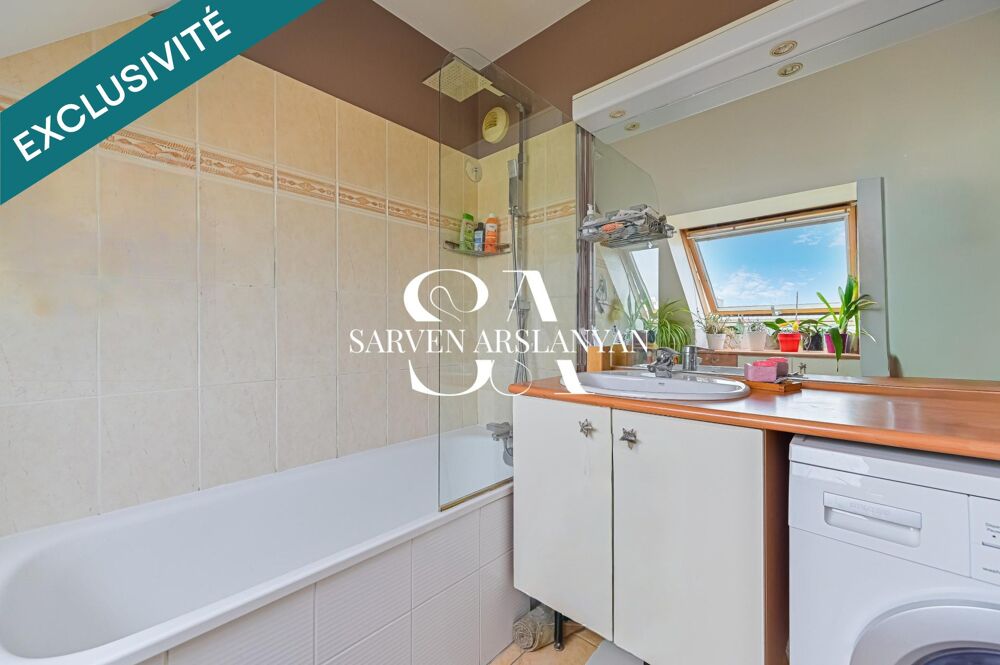 Vente Appartement Duplex 4 pièces 110 m² au dernier étage d'une résidence récente (2003) Villejuif