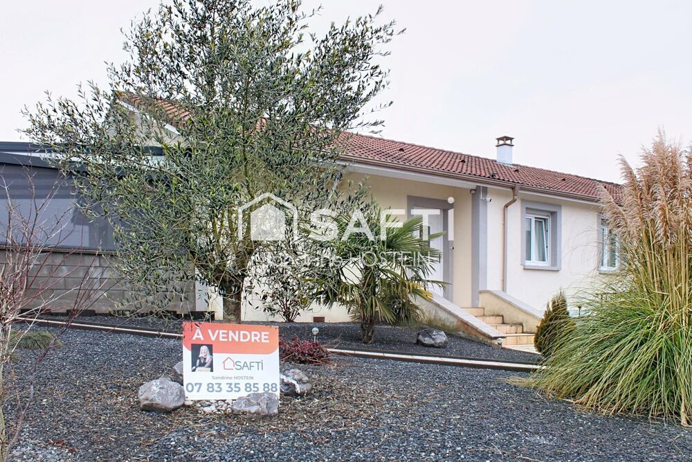Maison plain-pied de 130m2 avec sous-sol complet