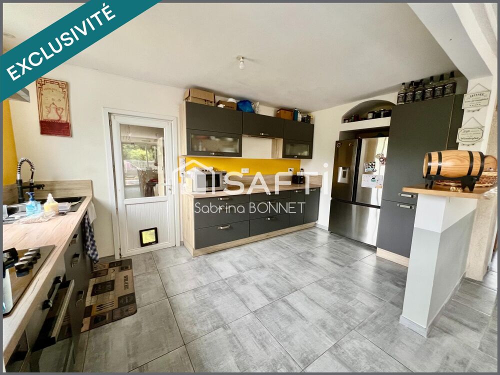 Maison de 153m² SANS OBLIGATION : possibilité d'une exploitation de fraises/ framboises ( clients professionnels et particuliers