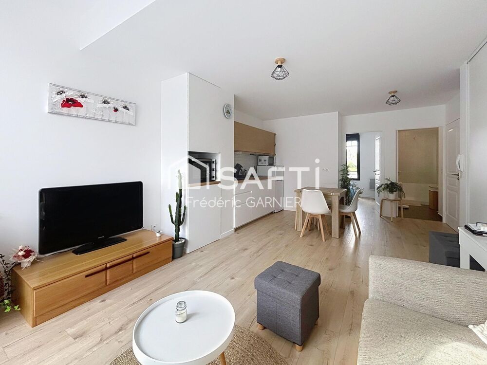 Appartement T2 de 42 m² avec terrasse entièrement refait en 2026