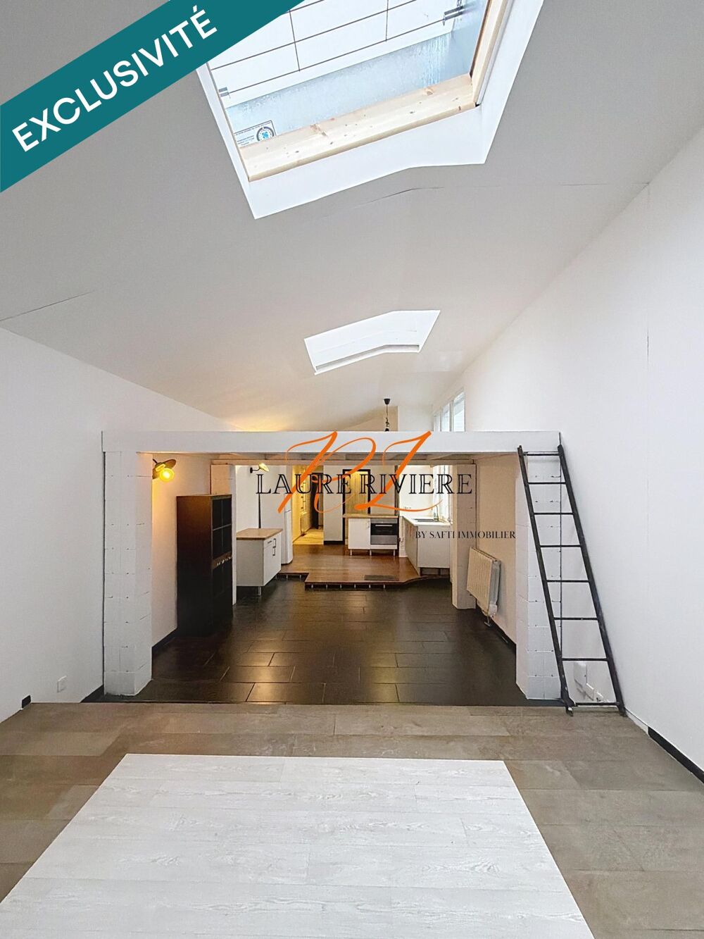 Grand 2 pièces atypique  Esprit loft  Garage attenant  Lille