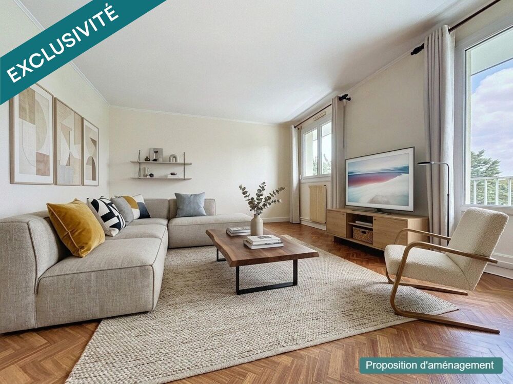 appartement 3 chambres - plein sud avec balcon, garage et ascenseur