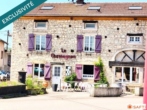 Murs commerciaux comprenant restaurant gastronomique r&eacute;put&eacute;, appartement de fonction et terrain constructible 407000 88130 Chamagne