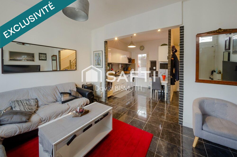 Vente Maison EXCLUSIVITÉ – Charmante maison 3 pièces 2 chambres de 52 m2 avec jardin de 80 m2 – Cité Jardin, Gennevilliers Gennevilliers