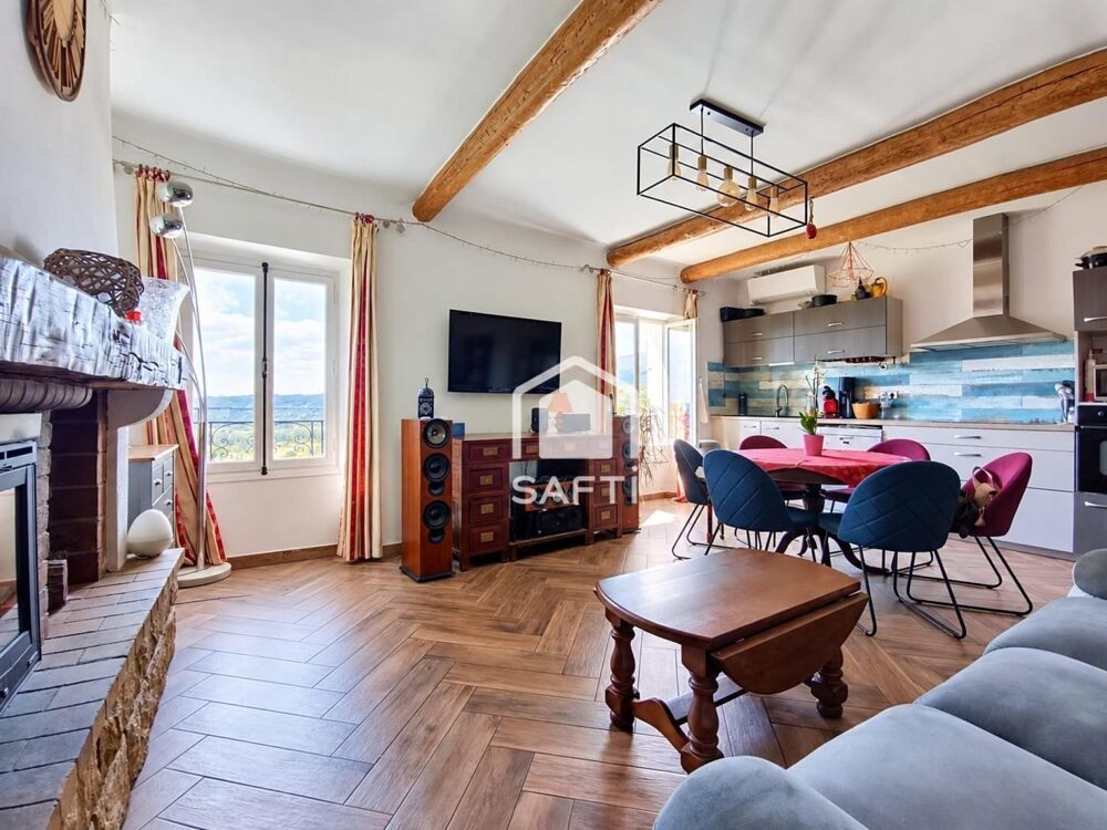 Location Appartement T4+jardin+studette+parking 78m2 +22m(annexes) Fayence