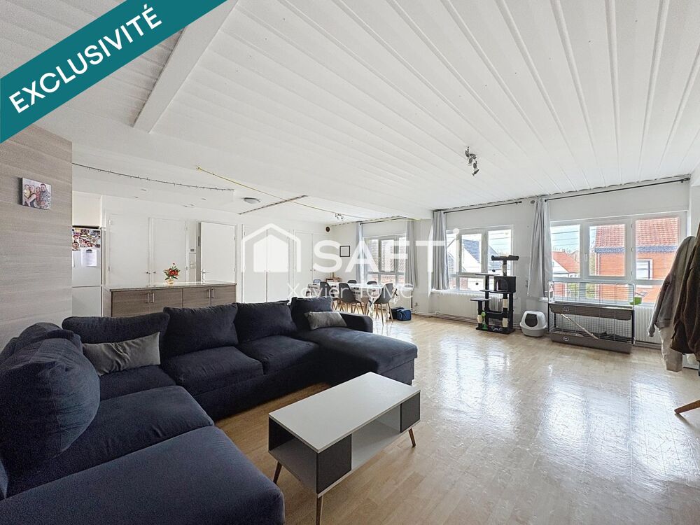 Appartement 4 pièces 115 m² · à Roost-Warendin · 115 m² · 92 500 €