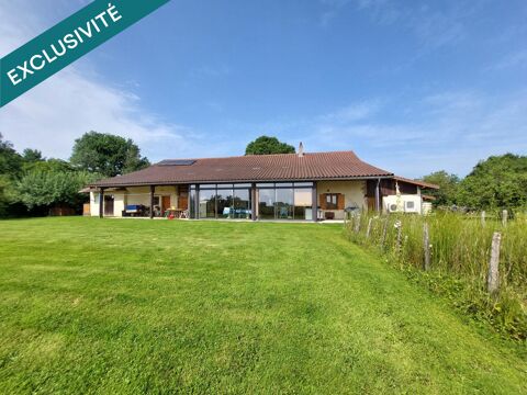   Ferme sans vis � vis - 1h30 de Gen�ve-Terrain 3 185 m� Maison - 5 pi�ce(s) - 163 m�