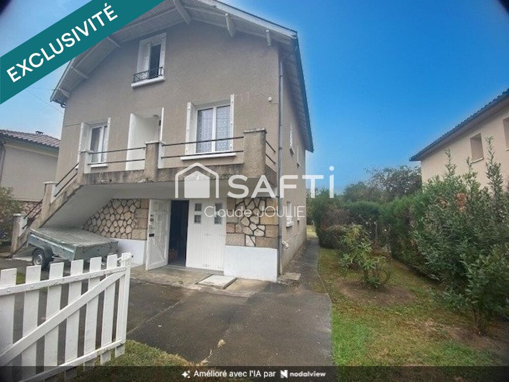 Vente Maison CAPDENAC : Maison de 122 m² (4 chambres et Studio de 34 m² en rez de chaussée). Capdenac-gare