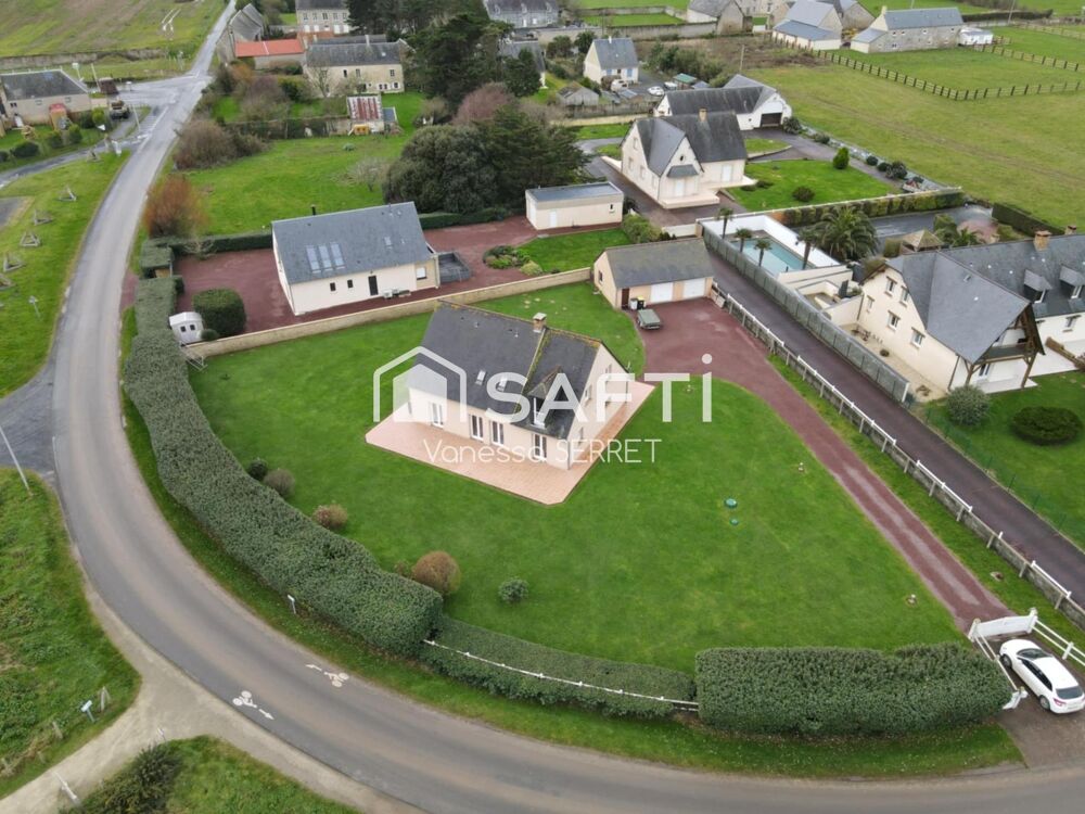 Vente Maison VUE MER EXCEPTIONNELLE – MAISON FAMILIALE À VIERVILLE-SUR-MER Vierville-sur-mer