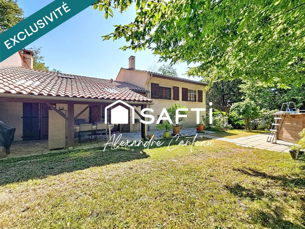 Maison 4 chambres, bureau, 2800 m² de terrain