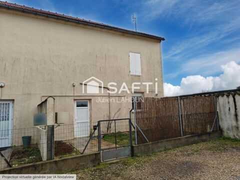   Maison mitoyenne avec cours et garage Maison - 4 pi�ce(s) - 65 m�
