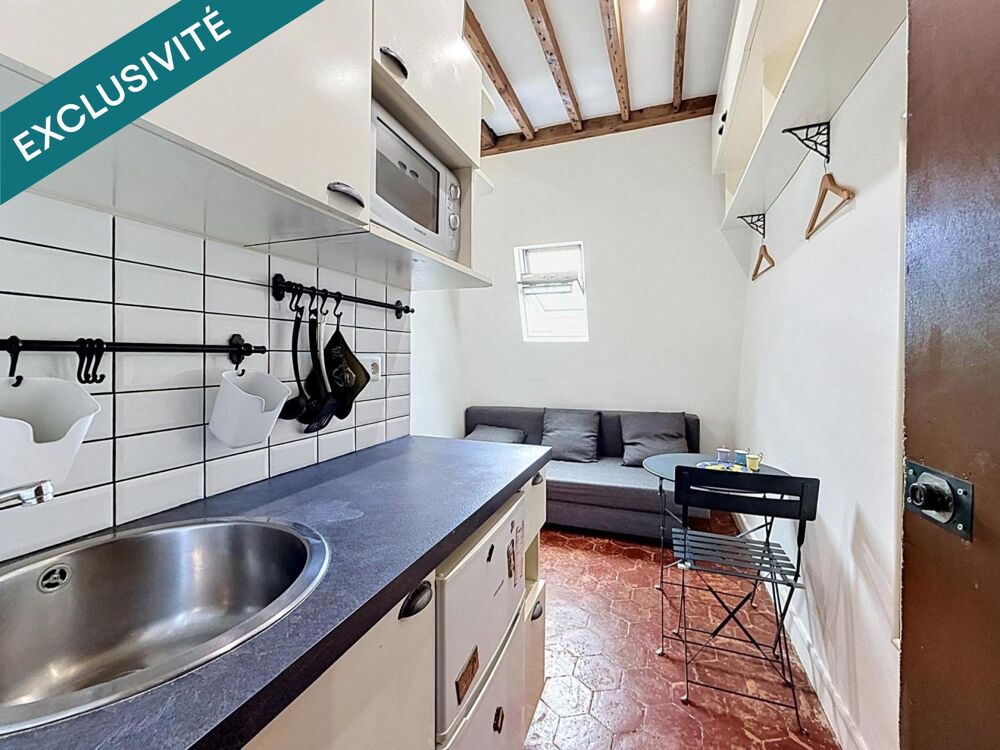 Vente Appartement PARIS 9ème – Trudaine : studette lumineuse au dernier étage avec ascenseur, idéale comme pied-à-terre Paris 9