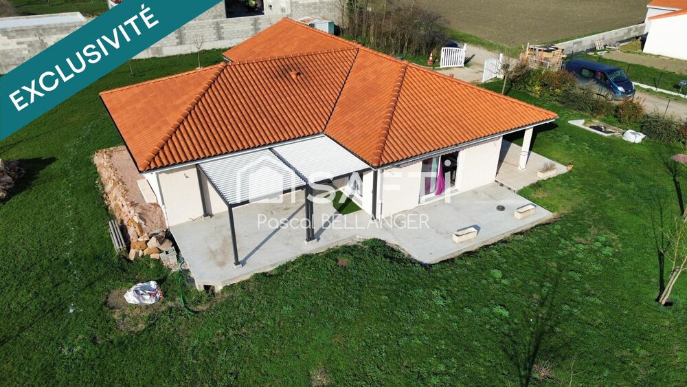 Vente Maison SARDON (63260) 30 Minutes de Clermont-Ferrand � Splendide vue sur les monts d'Auvergne. MAISON NEUVE T6 DE 138 M� SUR 2600 M� DE Sardon