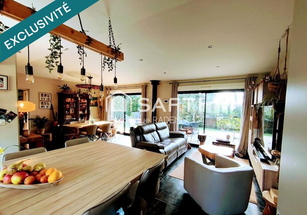 MAISON EN BOIS INDIVIDUELLE DE PLAIN PIED AVEC BUREAU ET GARAGE DE 70 M²