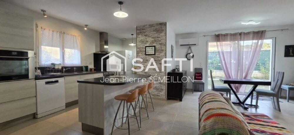 Vente Maison Maison plain-pied moderne 80 m² 3 chambres – DPE A Feugarolles