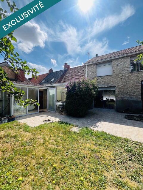   MAISON SEMI PLAIN PIED AVEC JARDIN, GARAGE ET CAVE A HONDSCHOOTE Maison - 6 pice(s) - 148 m