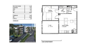  Appartement � vendre 2 pi�ces 45 m�