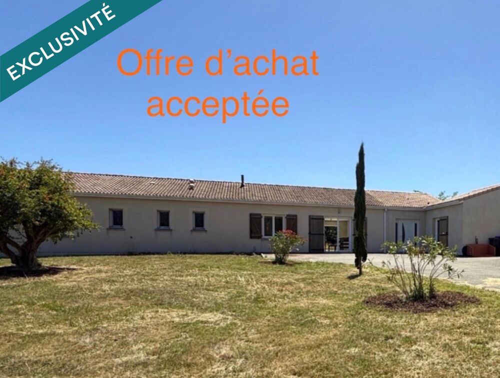 Grande villa avec piscine et grand terrain