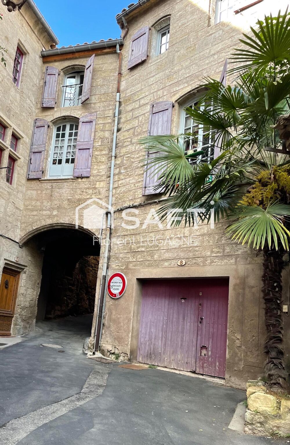 maison avec échoppe, au centre de Pézenas