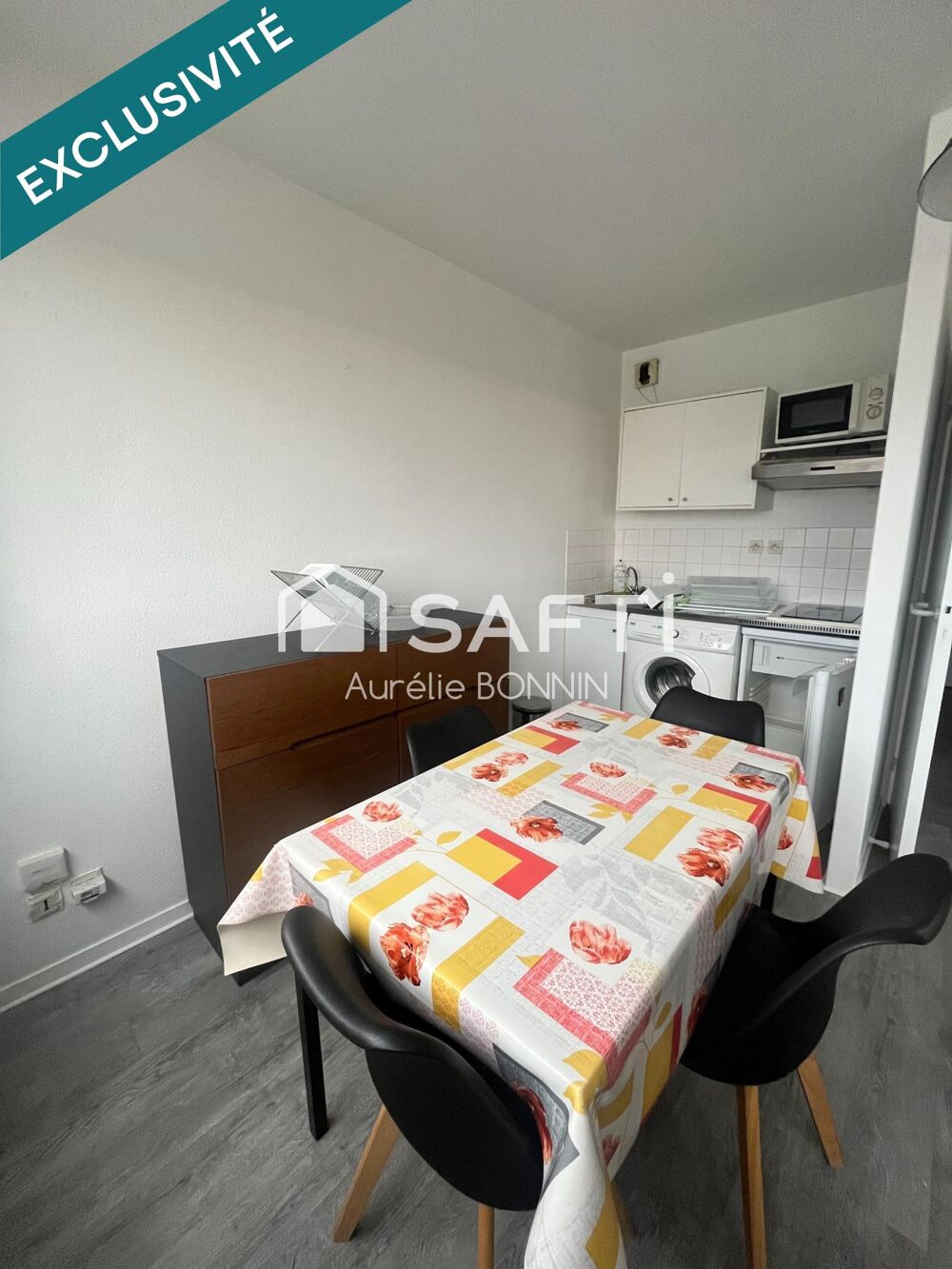 Talence - Appartement de 36m² hab vendu libre avec parking couvert