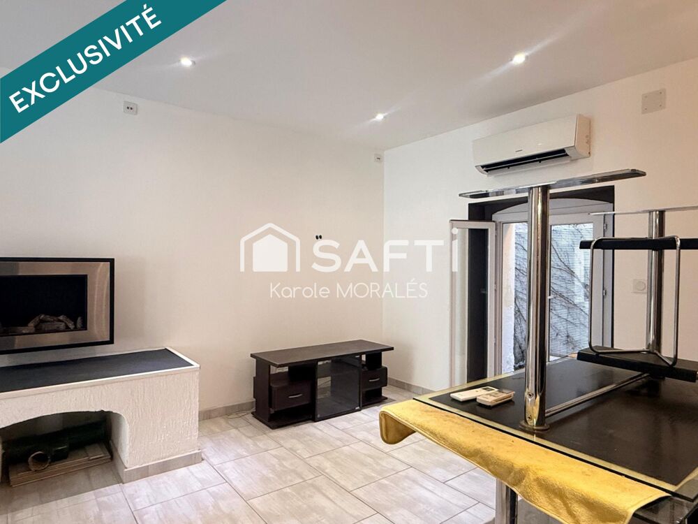 Vente Maison VILLELONGUE DE LA SALANQUE, BELLE MAISON DE VILLAGE, T3 AVEC PETIT PATIO Villelongue-de-la-salanque