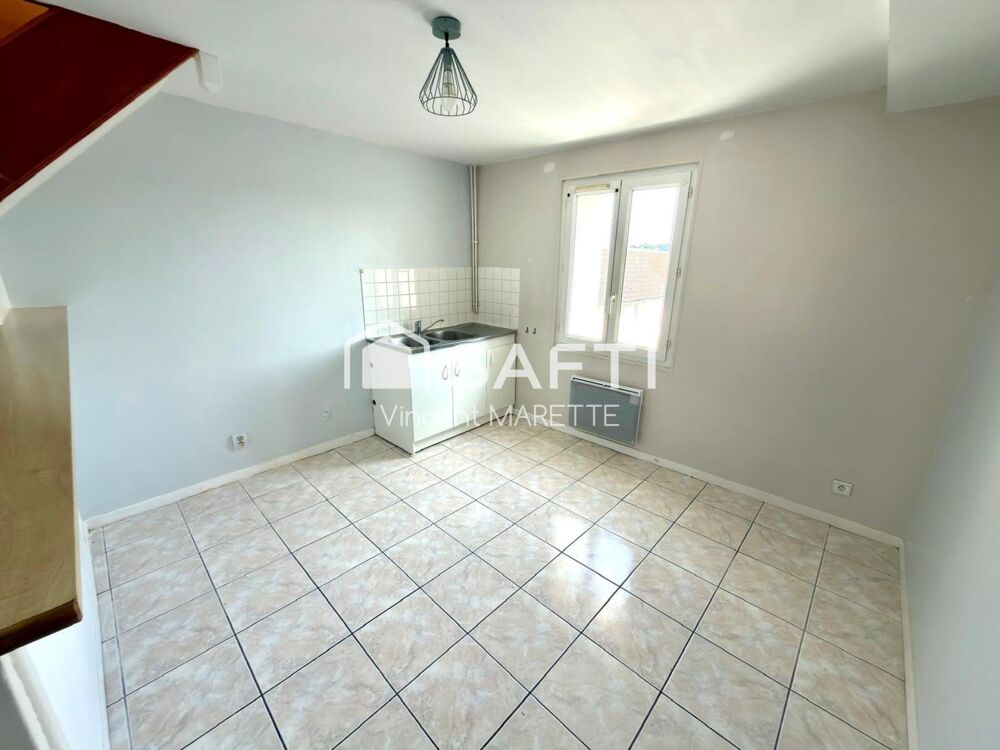 Vente Appartement Appartement type maison de ville T3 en duplex, alliant le charme du moderne et de l'ancien. Montataire
